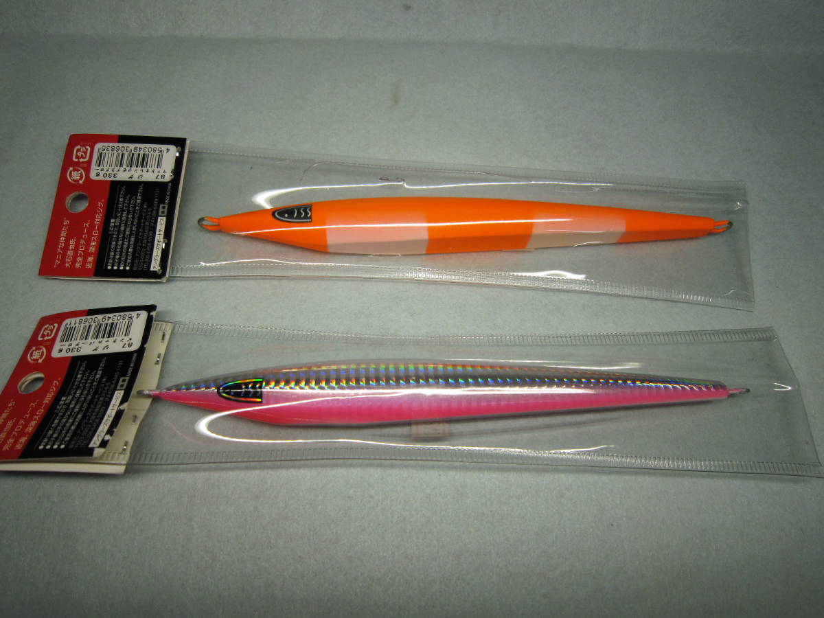 未使用品　ＡＳＳアングラーズサポートサービス　パナジグ３３０ｇ　２色
