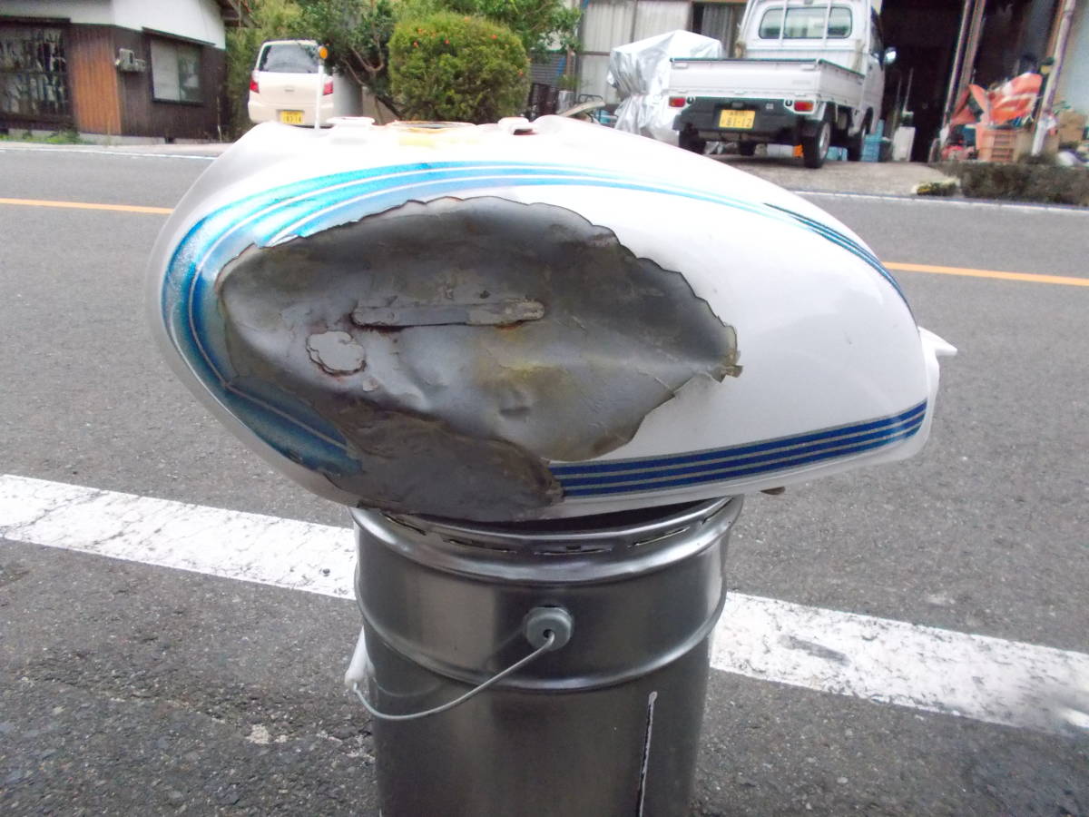 中古 ホーク ヤカンタンク ジャンク品 事故物件 CB250T CB400T 検索 