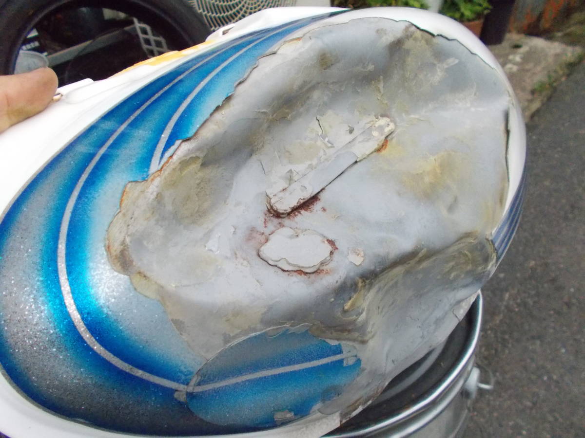 中古 ホーク ヤカンタンク ジャンク品 事故物件 CB250T CB400T 検索 