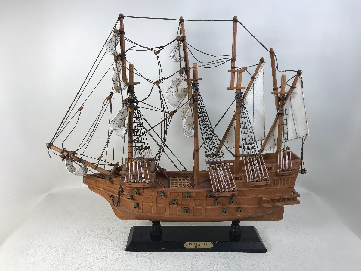 木製帆船模型 SPANISH GALLEON スパニッシュ ガレオン 全長約49cm