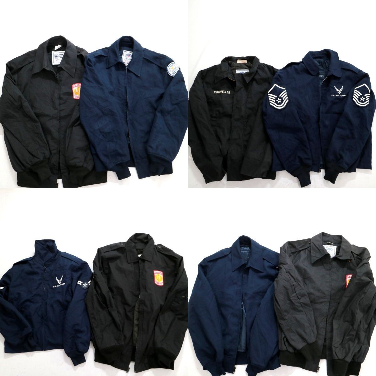 ◎米軍実物 ミリタリー ユーティリティジャケット set 他 (メンズXS/S) 8枚セット まとめ売り 古着卸 1円スタート 最落なし MH2236