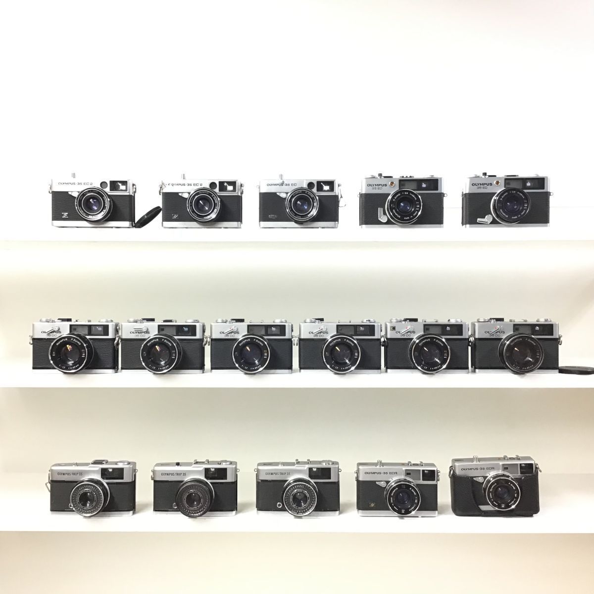 限定SALE，爆買い Olympus 35 DC ED ECR EC2 Trip 35 他 クラシック フィルムカメラ 16点セット まとめ ジャンク品 4354TMC(オリンパス)｜売買されたオークション情報、yahooの商品情報をアーカイブ公開 - オークファン オリンパス
