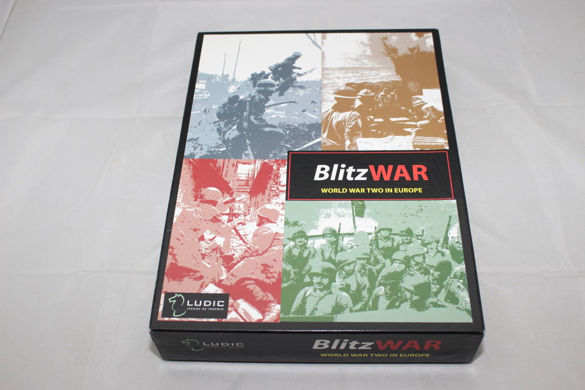 【2026，セール】 Ludic BLITZ WAR ブリッツ ウォー 第2次世界大戦 のヨーロッパ 日本語訳付(ウォーゲーム)｜売買されたオークション情報、yahooの商品情報をアーカイブ公開 - オークファン ウォーゲーム