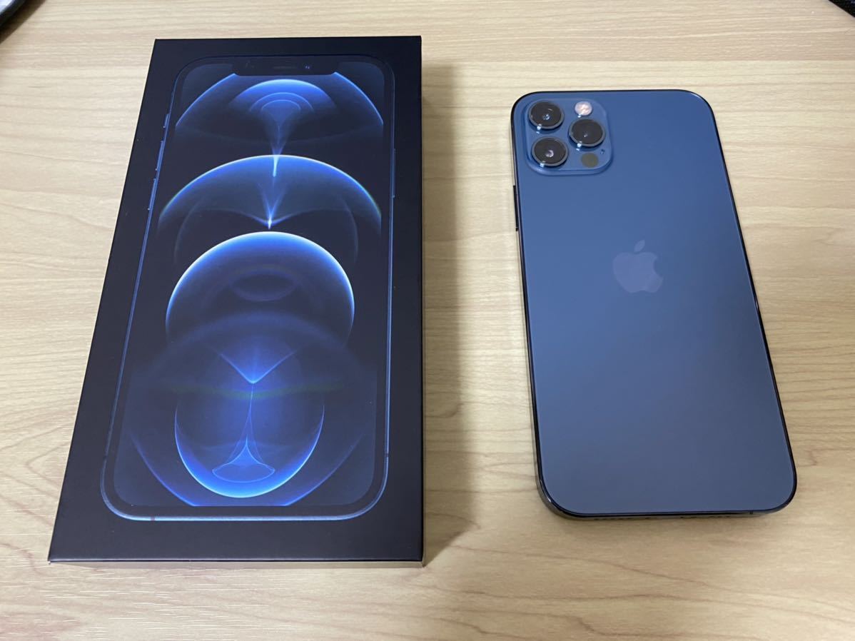 iPhone 12 pro より パシフィックブルー 256 GB Softbank