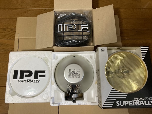 パーツ IPF SUPER RALLY H4 24V 170/100W