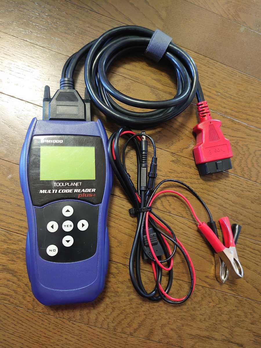 TOOLPLANET ツールプラネット 故障診断機 TPM1000 OBD2 コードリーダー
