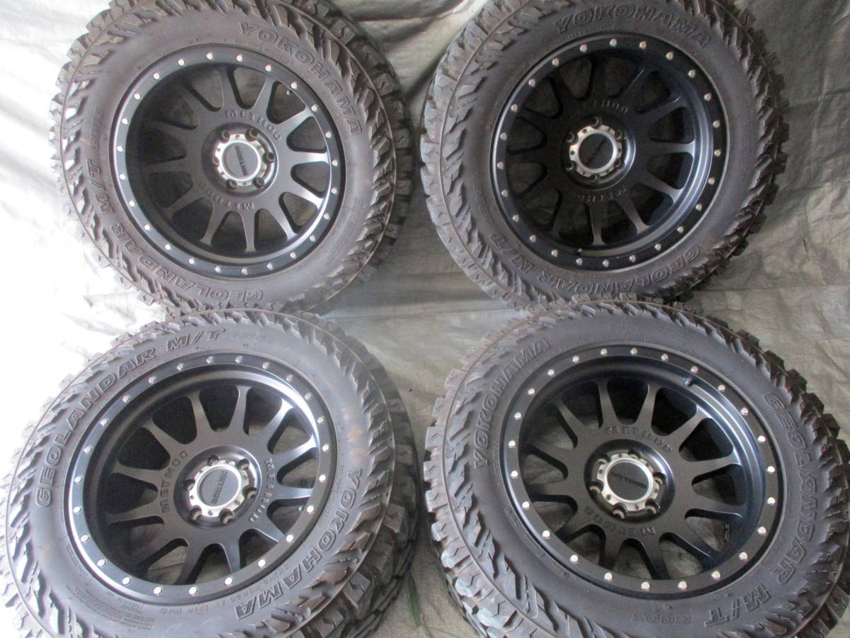 【数量限定，2026】 2207-5 メソッド METHOD 10J -24 139.7 ジオランダーM/T G003 35&times;12.50R20 USDM リフトUP FJクルーザー ランクル プラド サーフ(ラジアルタイヤ)｜売買されたオークション情報、yahooの商品情報をアーカイ 6穴