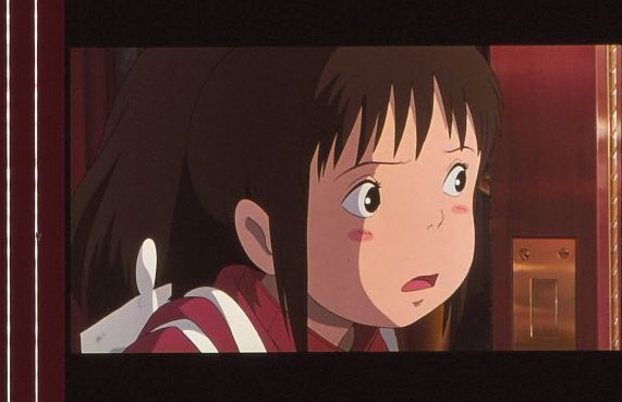 千と千尋の神隠し 35mm映画フィルム 連続5コマ 柊瑠美 入野自由 宮崎駿 