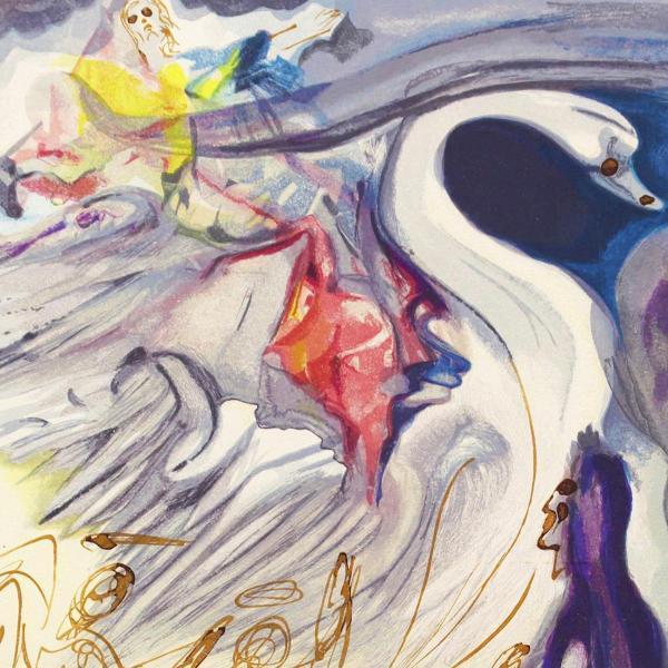 真作】【WISH】サルバドール・ダリ Salvador Dali「DIVINE COME DIE
