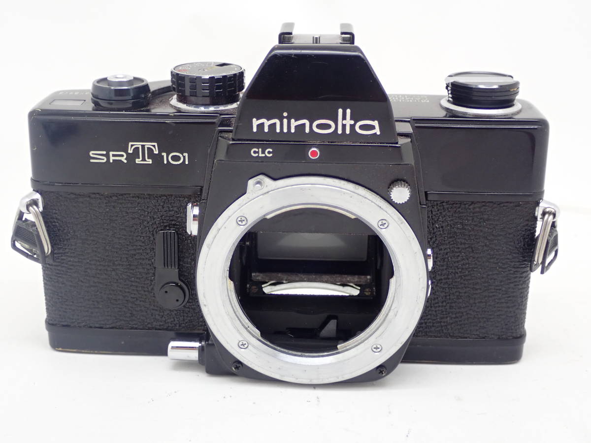 完動 美品 minolta SRT101 ブラックボディ ボディ SRT101 ミノルタ