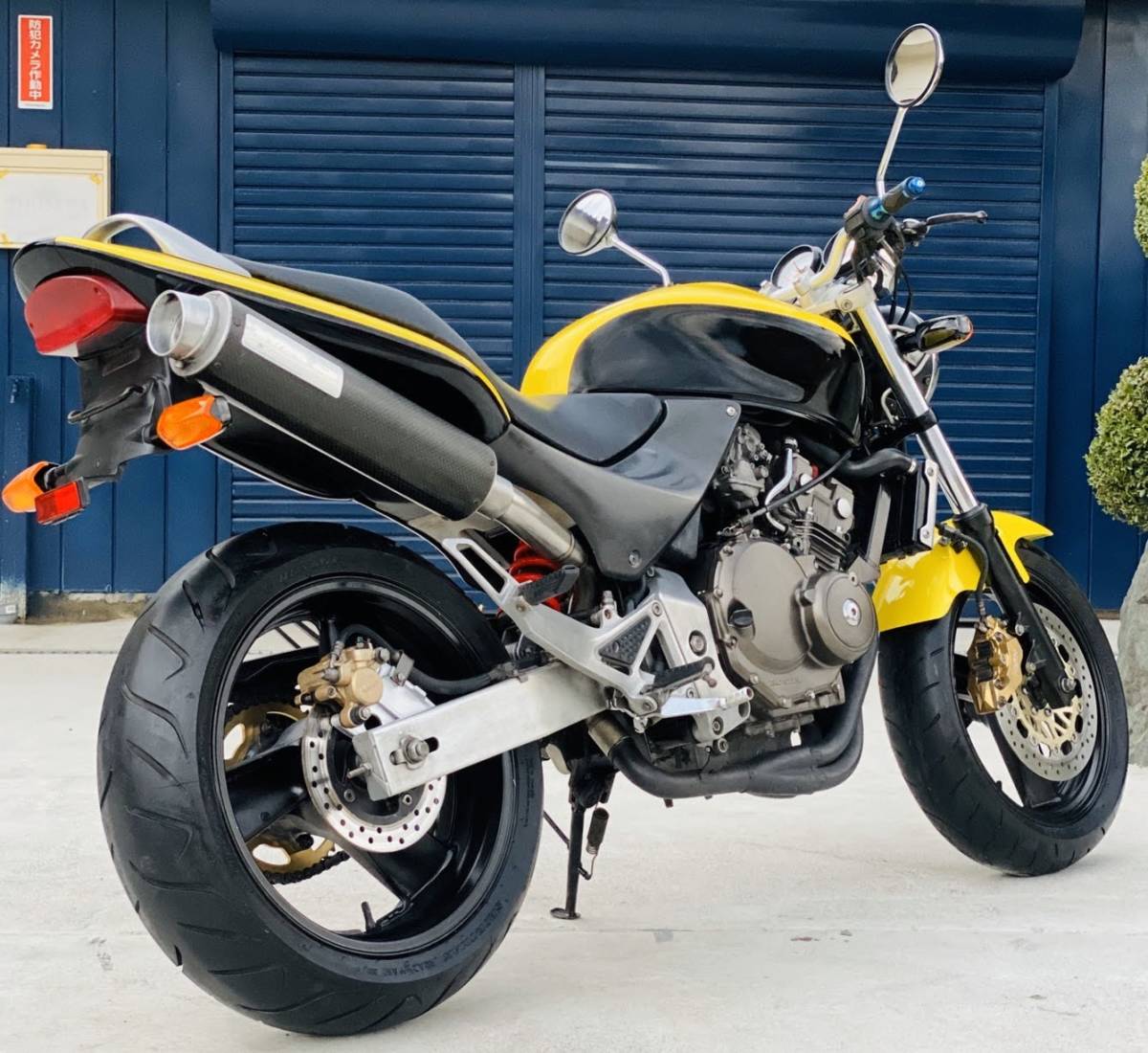 HONDA ホーネット250 HORNET250 MC31（1996年） 21972km 黒/黄(126cc