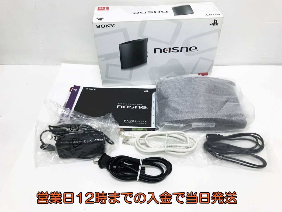 1円】PS3 nasne 1TBモデル (CECH-ZNR2J01) ゲーム機周辺機器 動作確認 