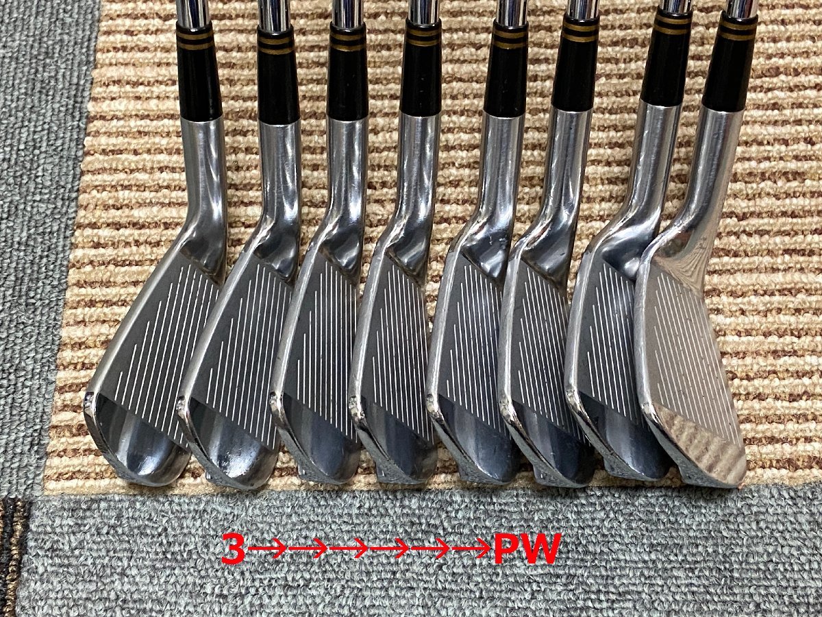 中古品☆BRIDGESTONE TOURSTAGE X-BLADE CB アイアン8本セット DG200S