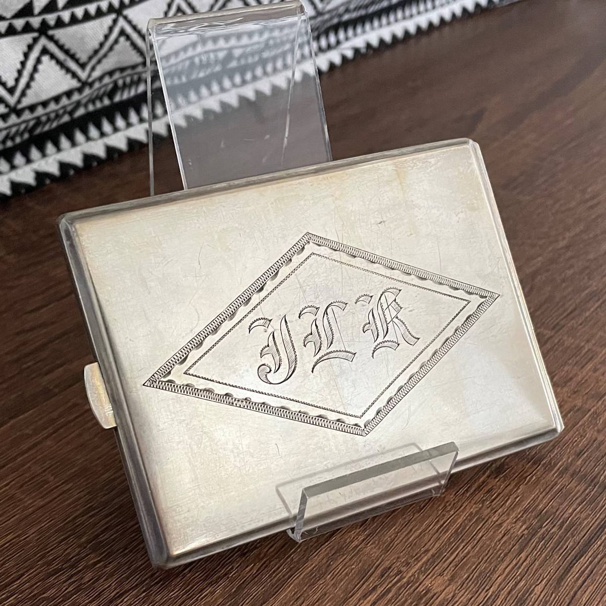 銀製品 SILVER950 刻印有 シガレットケース 106g 銀製品】 STERLING950 シガレットケース 刻印有 煙草ケース
