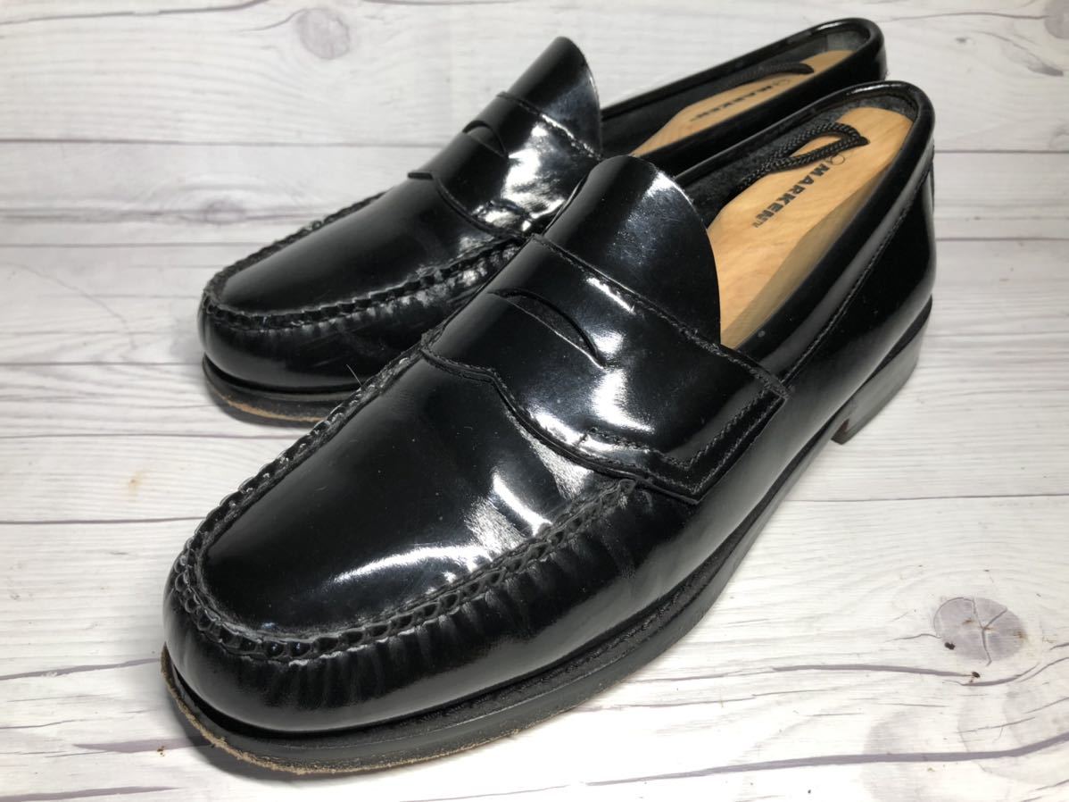 【爆買い，新作】 ジーエイチバス G.H.Bass WEEJUNS LOGAN ローガン ペニーローファー / 黒 / US 7 約24.5㎝(24.5cm)｜売買されたオークション情報、yahooの商品情報をアーカイブ公開 - オークファン 24.5cm