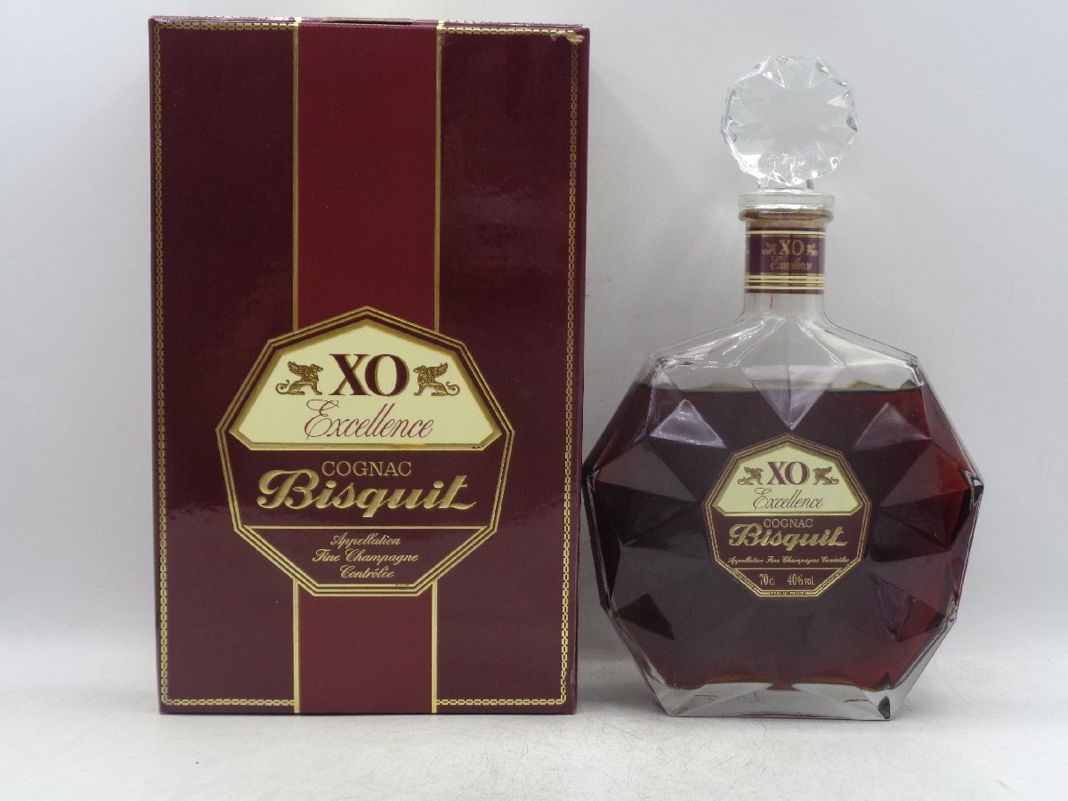 Bisquit　ビスキー　XO　コニャック　ブランデー 　700ml 古酒 注目! ビスキー XO エクセレンス 700ml 40% 箱付き コニャック XO