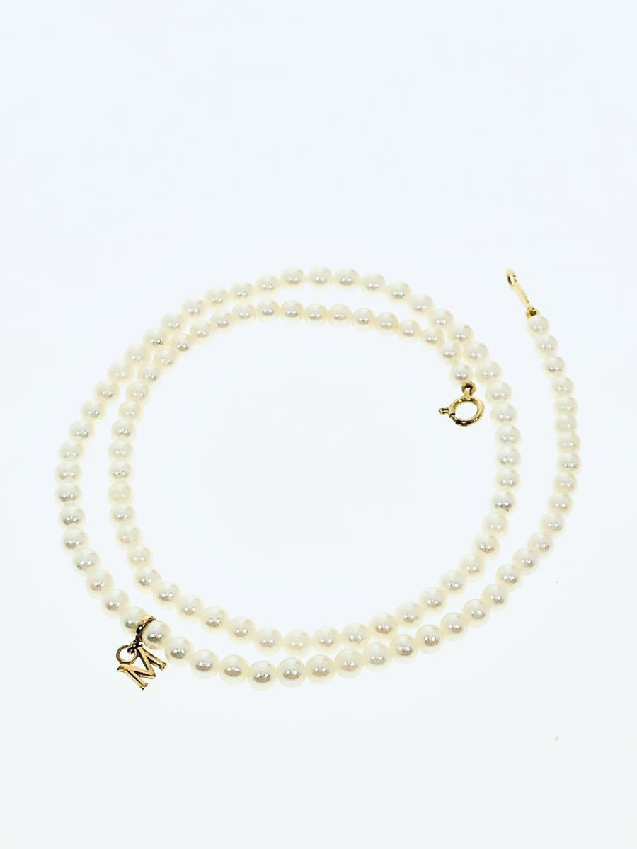 ☆MIKIMOTO ミキモト ベビーパール ネックレス 真珠 別トップ一粒0.7mm 