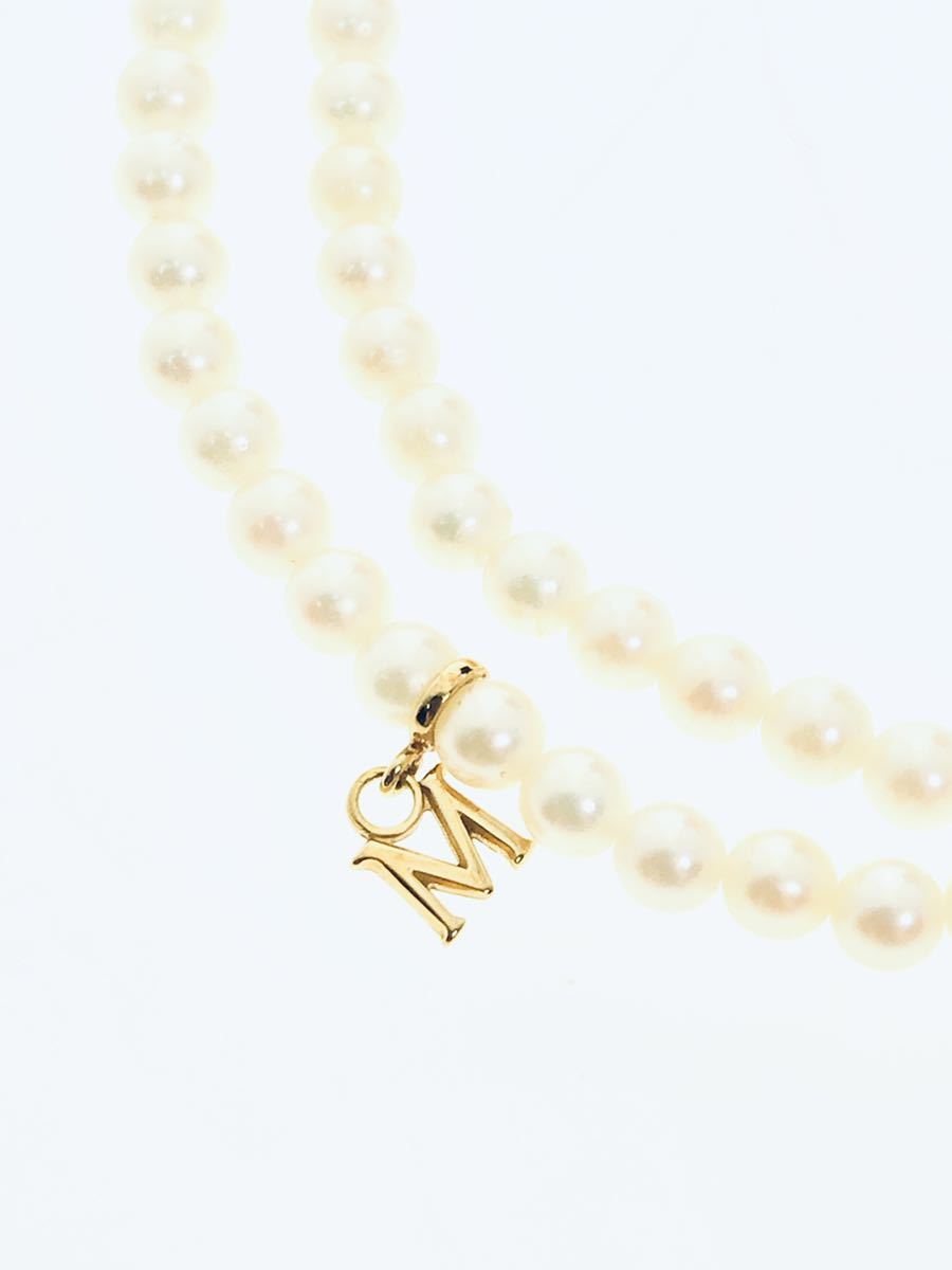 ☆MIKIMOTO ミキモト ベビーパール ネックレス 真珠 別トップ一粒0.7mm 