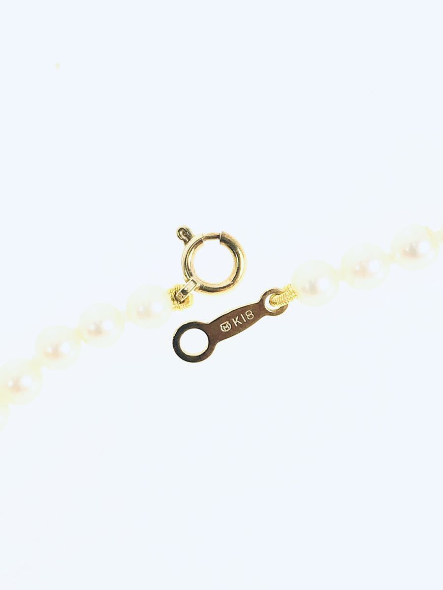 ☆MIKIMOTO ミキモト ベビーパール ネックレス 真珠 別トップ一粒0.7mm 