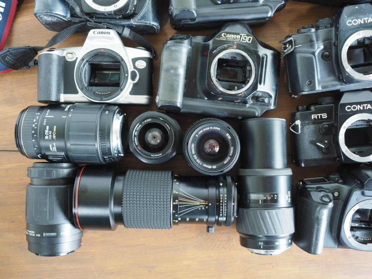 ☆フィルムカメラレンズ30点まとめ☆ CANON EOS-1N 1V EOS-1 EOS7