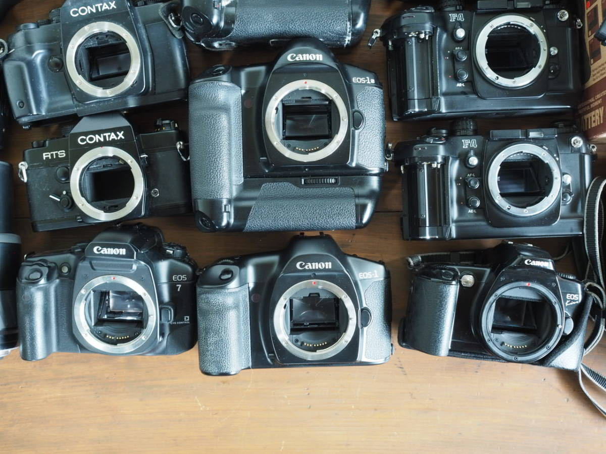 ☆フィルムカメラレンズ30点まとめ☆ CANON EOS-1N 1V EOS-1 EOS7