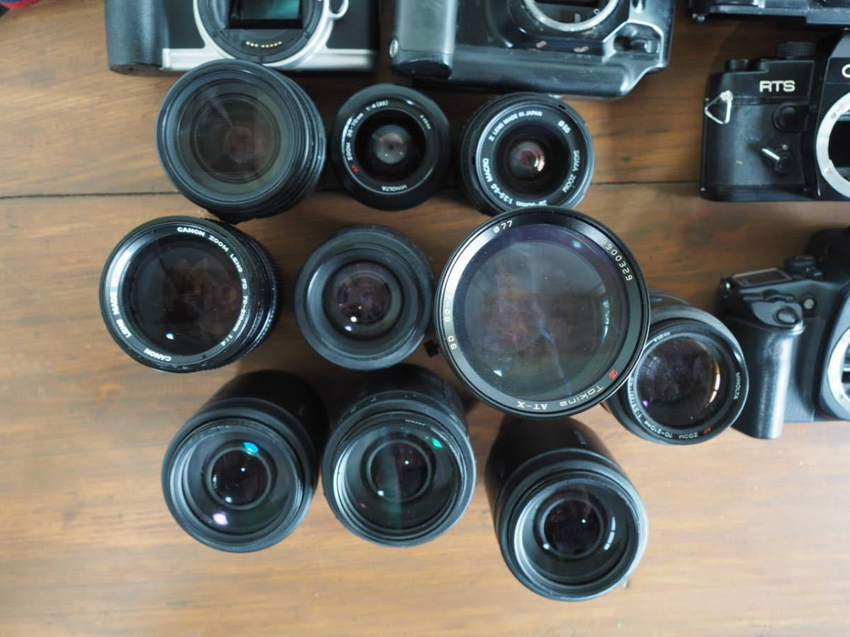 ☆フィルムカメラレンズ30点まとめ☆ CANON EOS-1N 1V EOS-1 EOS7