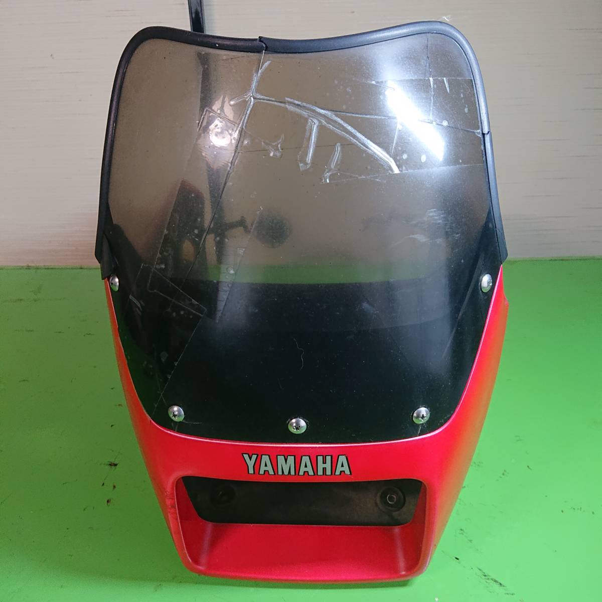 SRX250F 51Y-008***取り外しフロントカウル ライト 取り付けステー付き