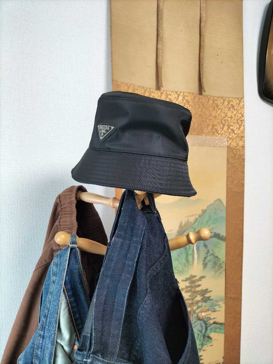 正規品，限定セール PRADAハットサイズ頭周り-58cmほど