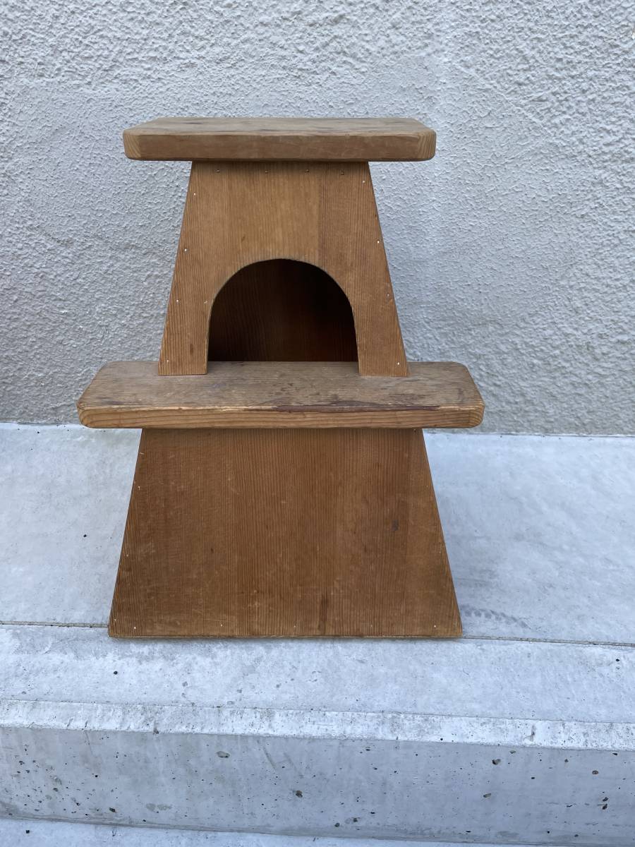 花台 台座 スツール チェア 椅子 古民具 踏み台 踏台 家具 昭和レトロ