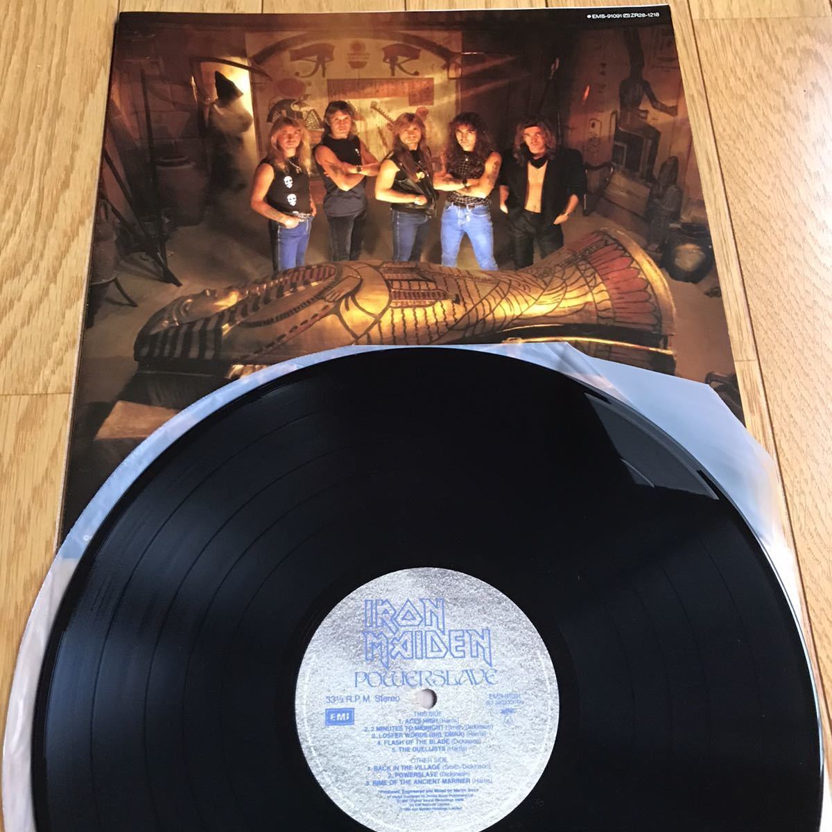 ☆LP☆ 美品！アイアン・メイデン / パワースレイヴ / IRON MAIDEN 
