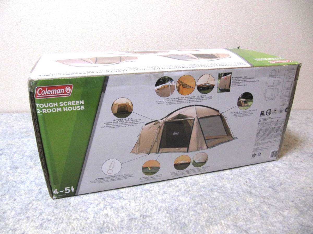 コールマン Coleman ColemanコールマンTOUGH SCREEN 2-ROOM HOUSEタフ