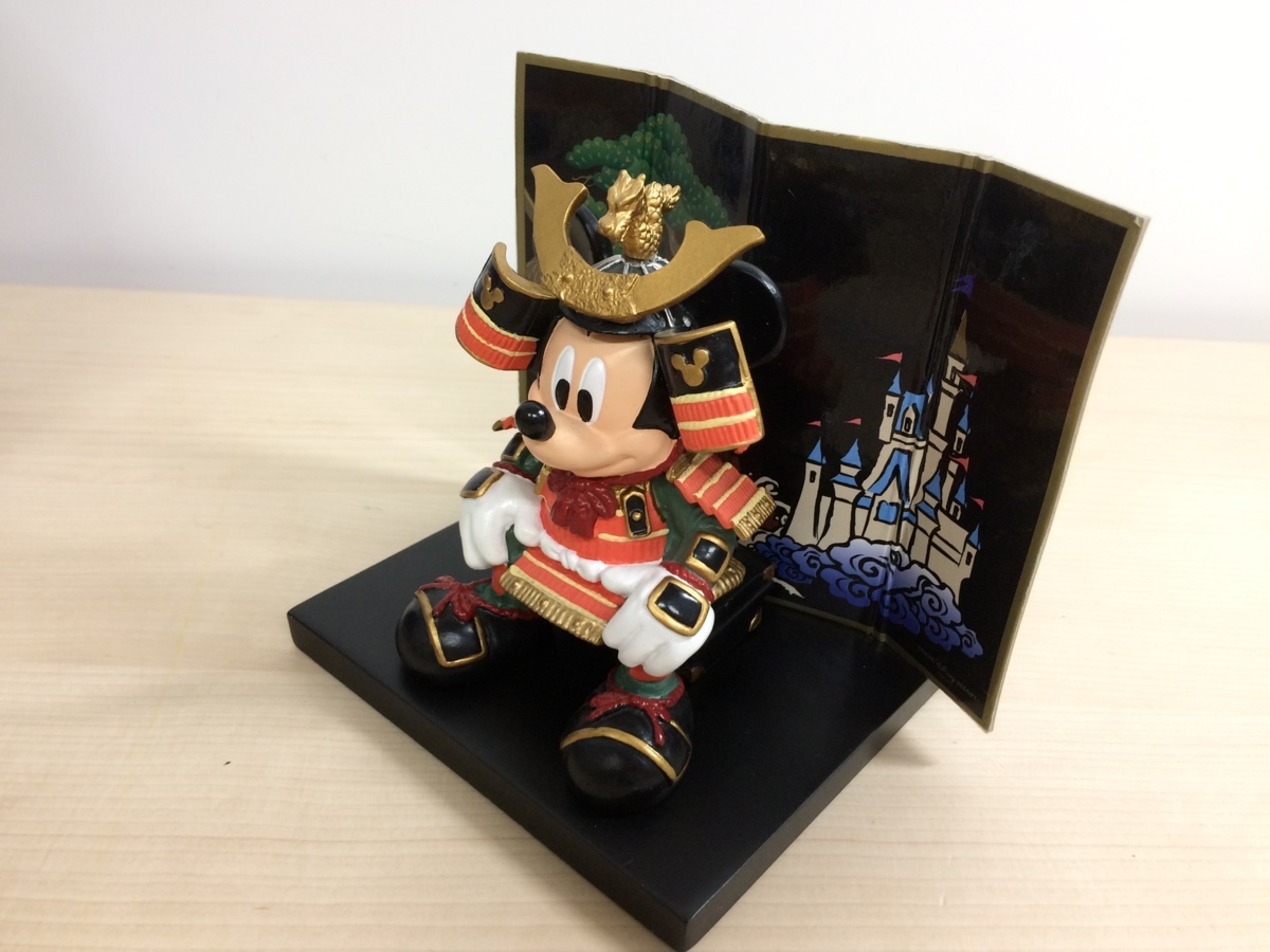 ディズニー TDR 五月人形 フィギュアリン ミッキーマウス 兜 かぶと