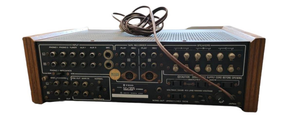 KA-7002 Yahoo!オークション TRIO プリメインアンプ 中古オーディオ