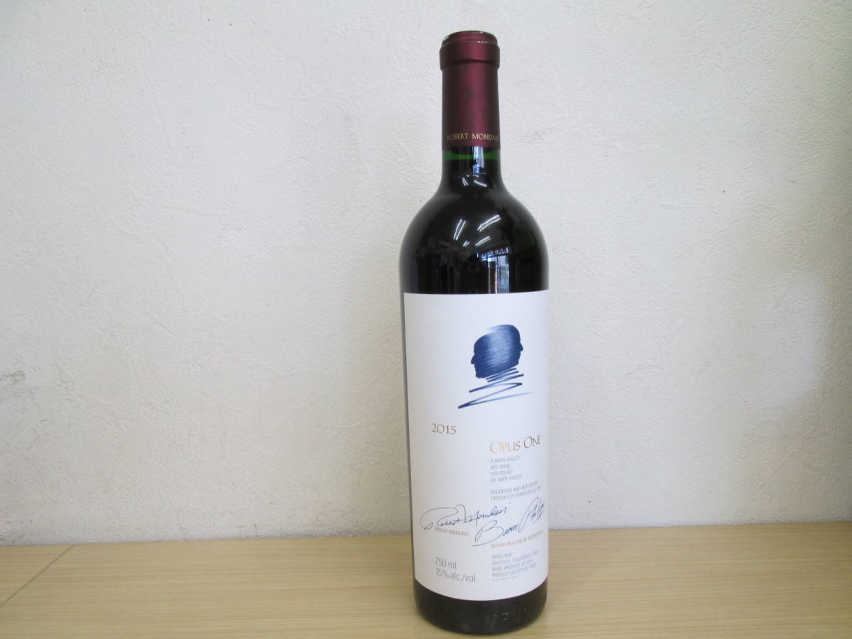 ☆【送料無料】オーパスワン 2015 未開栓 750ml 15％ OPUS ONE