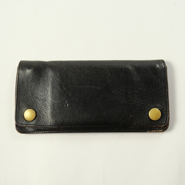 TENDERLOIN テンダーロイン T-WALLET HORSE HIDE ウォレット 黒 Size