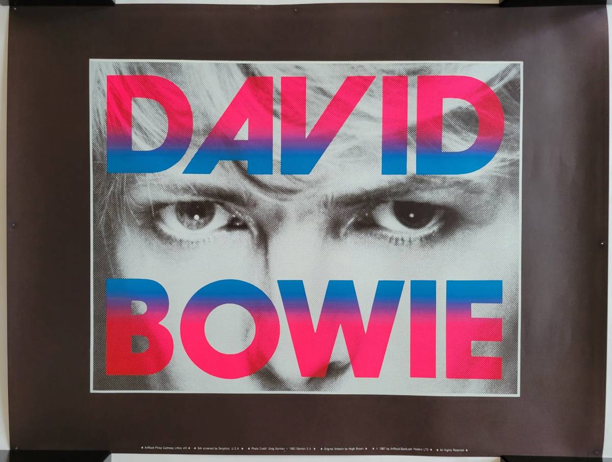 【激安大特価，高品質】 DAVID BOWIE ポスター 1987 デヴィッド ボウイ POSTER ARTROCK LITHOS BACKLASH LTD 限定 Greg Gorman 1983 輸入(ミュージシャン)｜売買されたオークション情報、yahooの商品情報をアーカイブ公開 - オークファン ミュージシャン