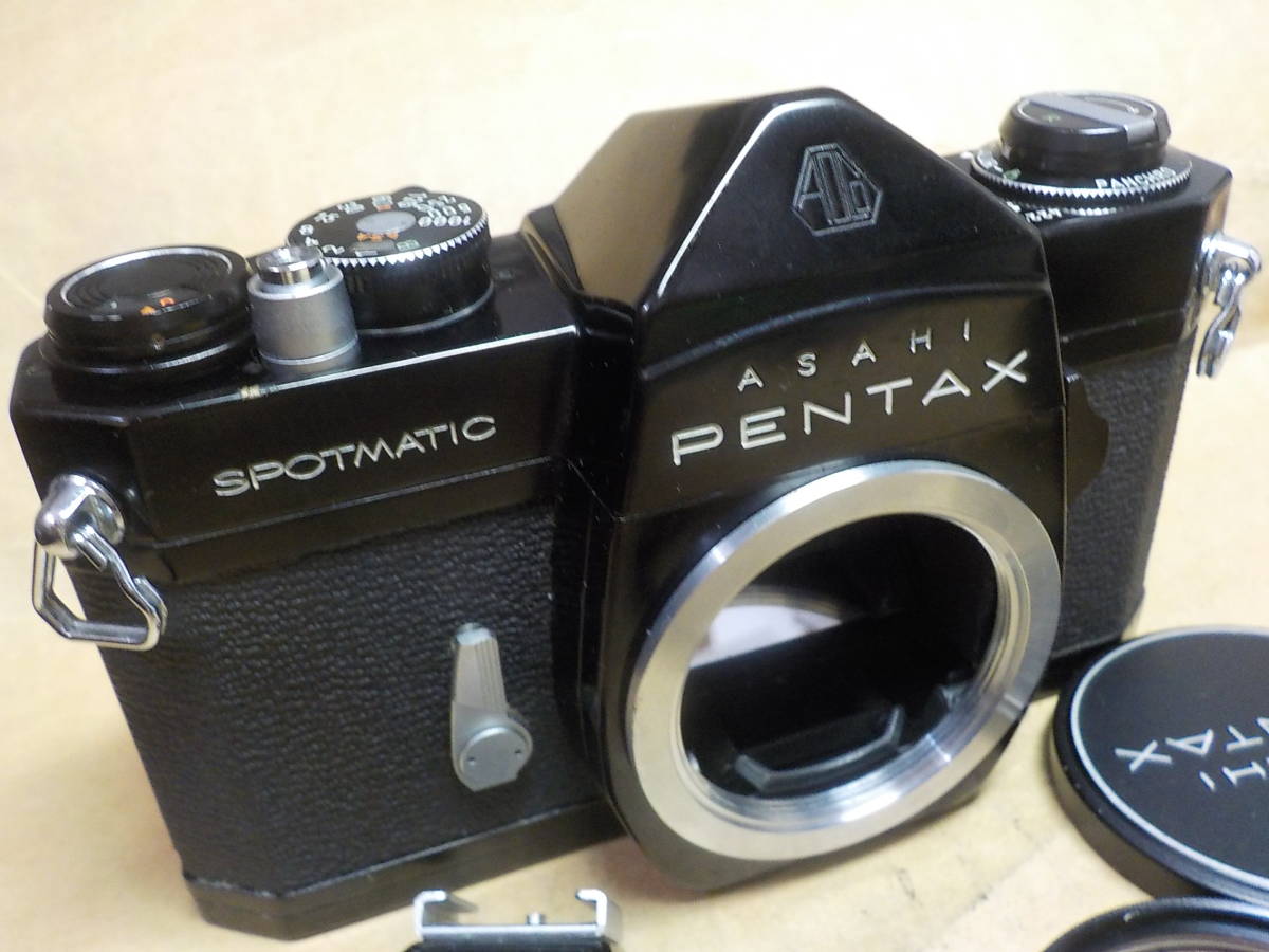 整備済 PENTAX SP +スーパータクマー 55mm f1.8 完動美品 PENTAX SP