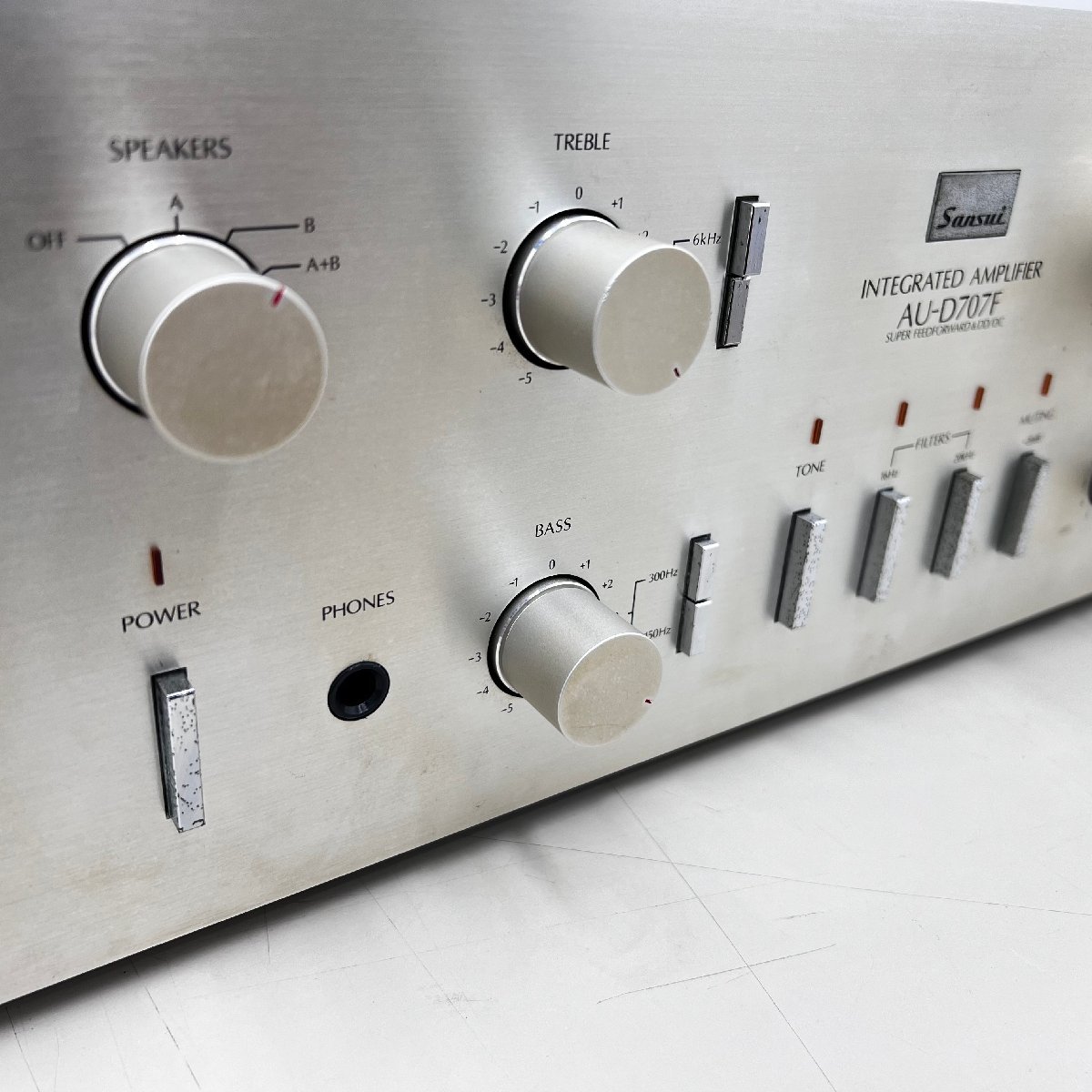 ☆Sansui AU-D707F サンスイ プリメインアンプ ジャンク品 4/063004h