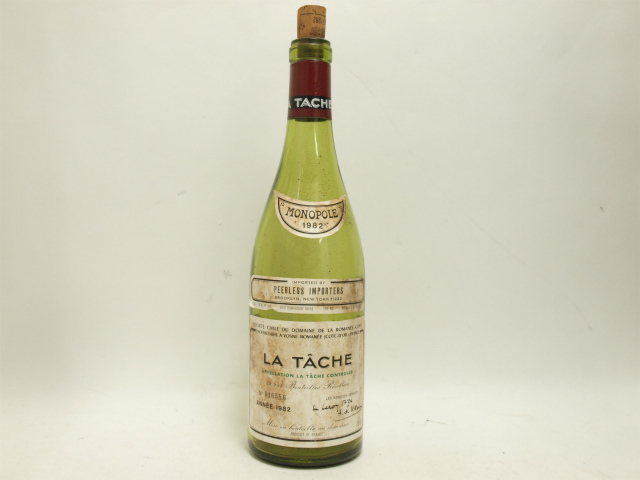 飲料・酒 空瓶 1982 LA TACHE