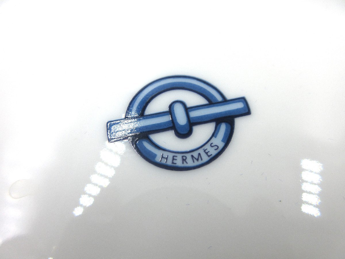 L1984RE 中古品 HERMES エルメス シェーヌダンクル アッシュトレイ