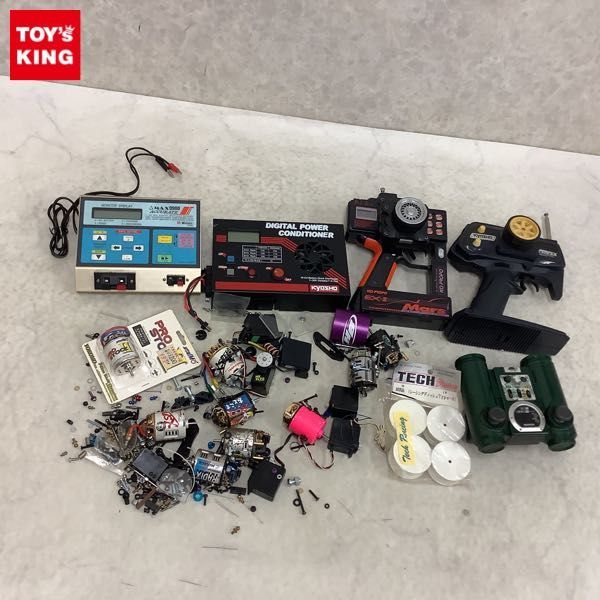 1円～ 訳あり ジャンク 京商 他 RC 送信機 PERFEX KT-5、EX-11 PRESTO