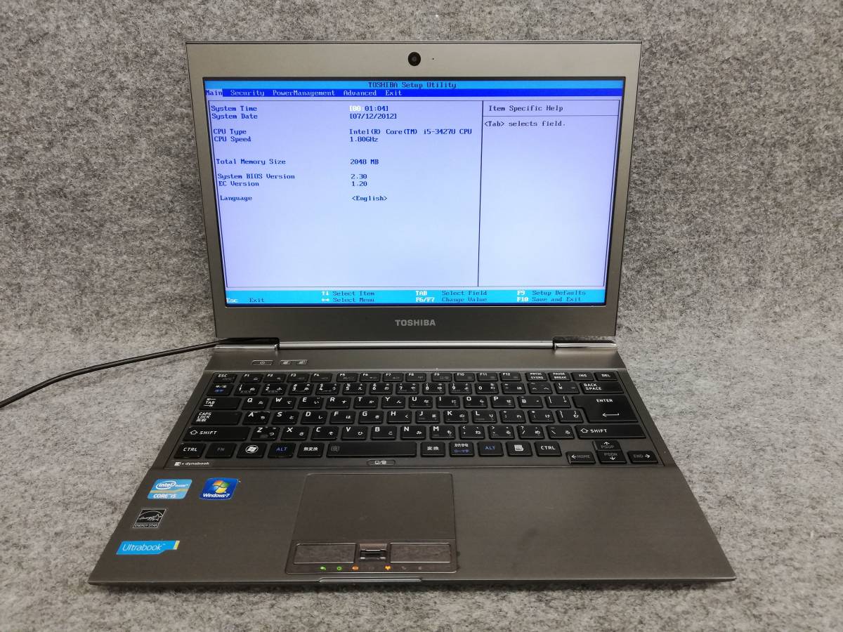 高品質，人気SALE 東芝 dynabook R632F i5 3427U Bios確認 ジャンク 72825H(12インチ～)｜売買されたオークション情報、yahooの商品情報をアーカイブ公開 - オークファン 東芝