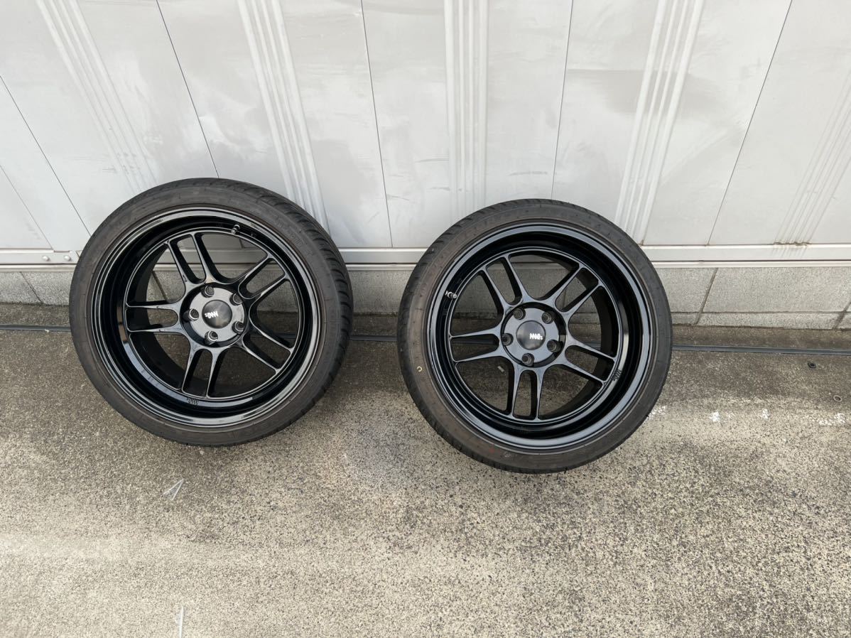 MAQs WHEELS TS05 18インチ 10.5J＋15 114.3 285/30/18 2本セット(5穴