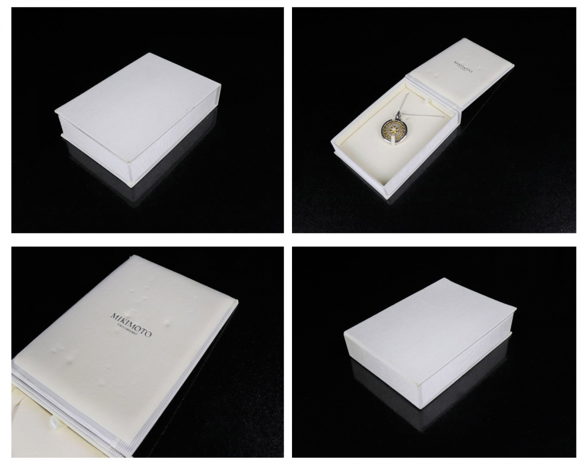 MIKIMOTO ミキモト 花柄ペンダント型 2倍拡大 ルーペ ケース付き 