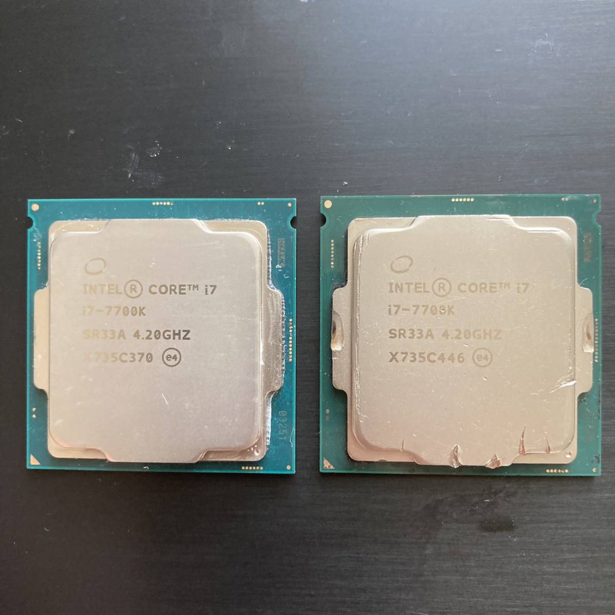Intel Core i7 7700k ジャンク LGA1151 Intel CPU Core LGA1151｜Yahoo