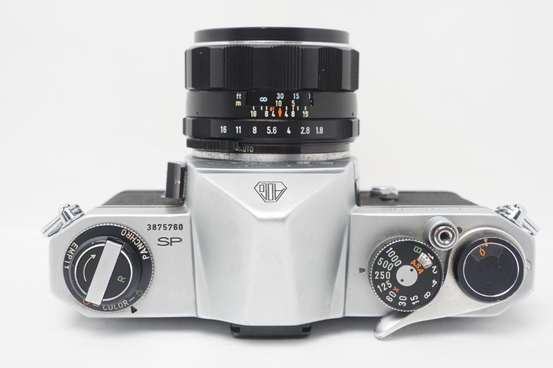 作例あり】Pentax SP フィルムカメラ シルバー SP シルバー 整備済