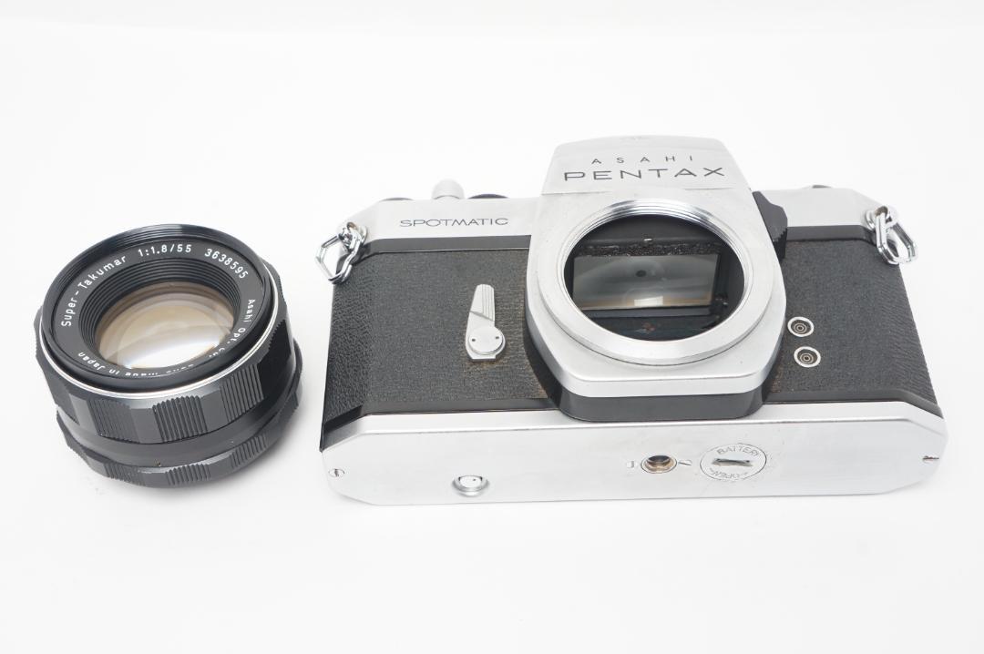 作例あり】Pentax SP フィルムカメラ シルバー SP シルバー 整備済