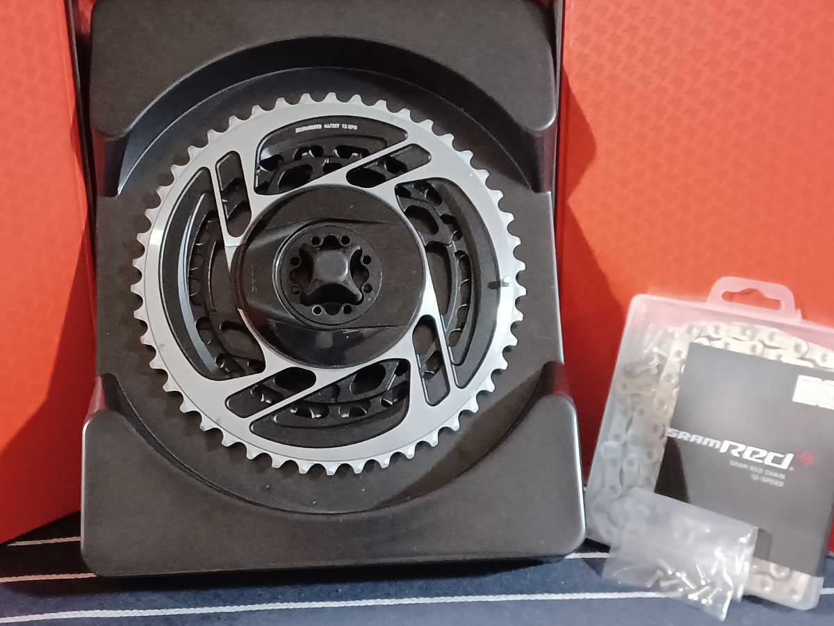 SRAM red etap axs チェーンリング 46-33 12s チェーン（102リンク
