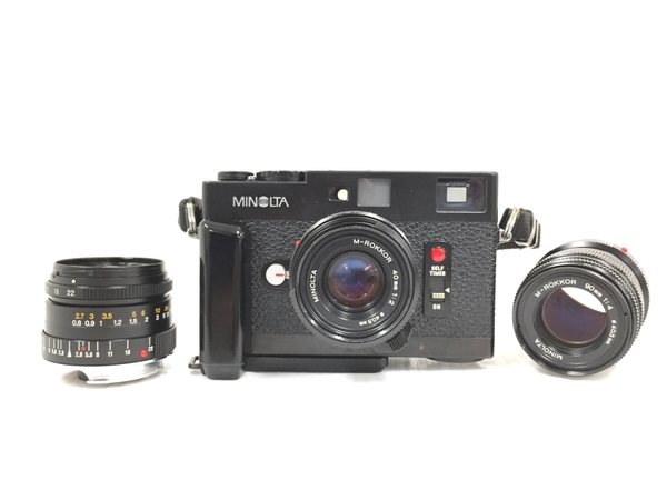 最新作，新作 MINOLTA CLE フィルムカメラ レンズ 3点セット 28mm 40mm 90mm ミノルタ ジャンク O6614787(ミノルタ)｜売買されたオークション情報、yahooの商品情報をアーカイブ公開 - オークファン マニュアルフォーカス
