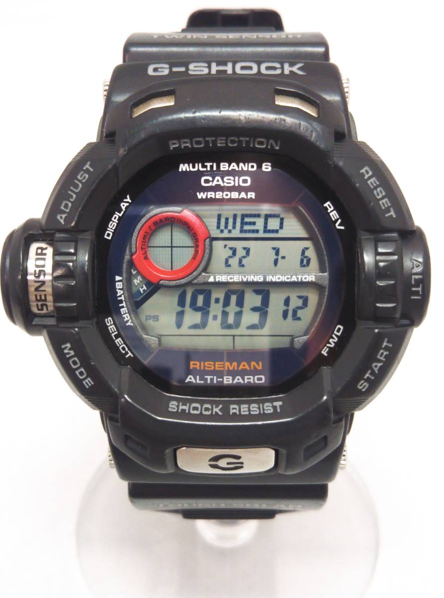 CASIO カシオ G‐SHOCK RISEMAN GW-9200 デジタル 電波 ソーラー メンズ